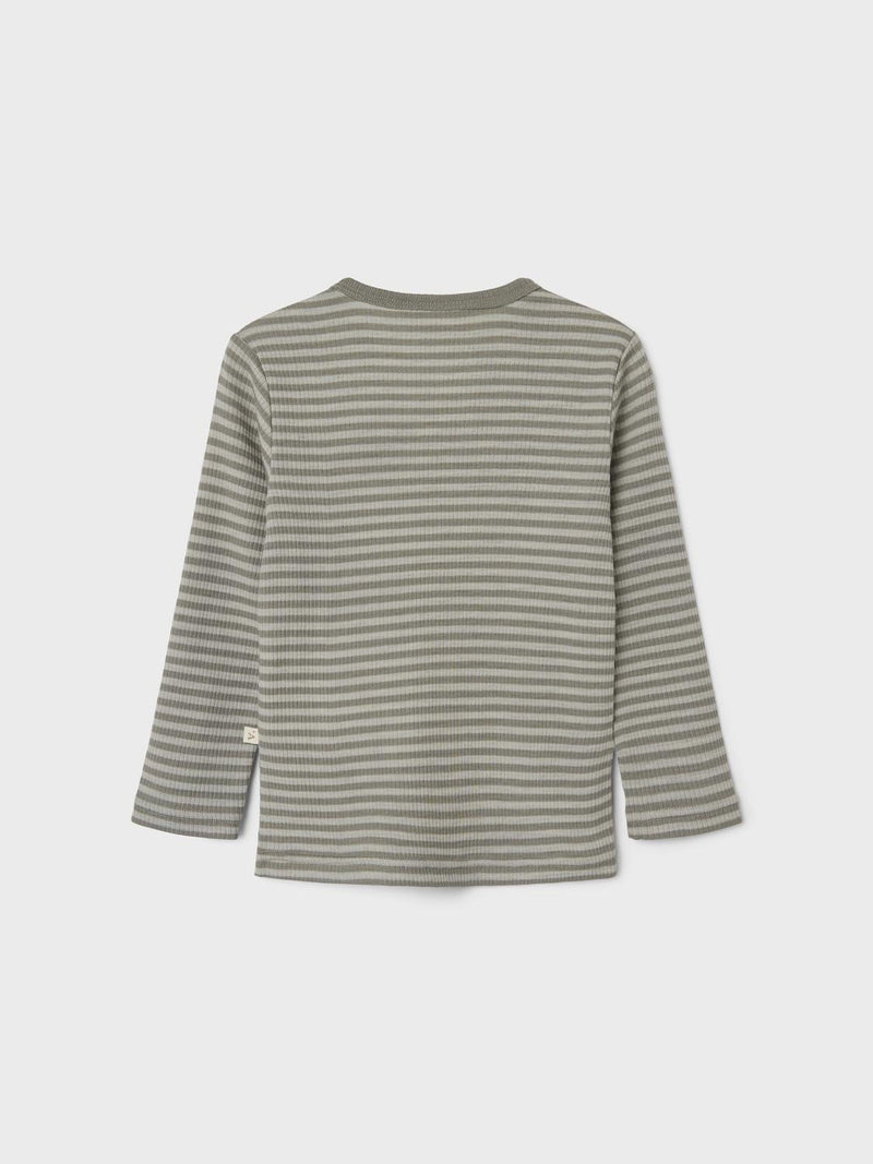 Lil Atelier Fable Fio Wool Top Laurel Oak