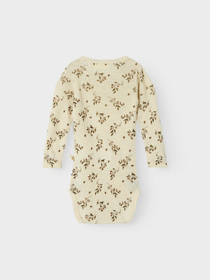 Lil Atelier Nimo Wool Body Sandshell