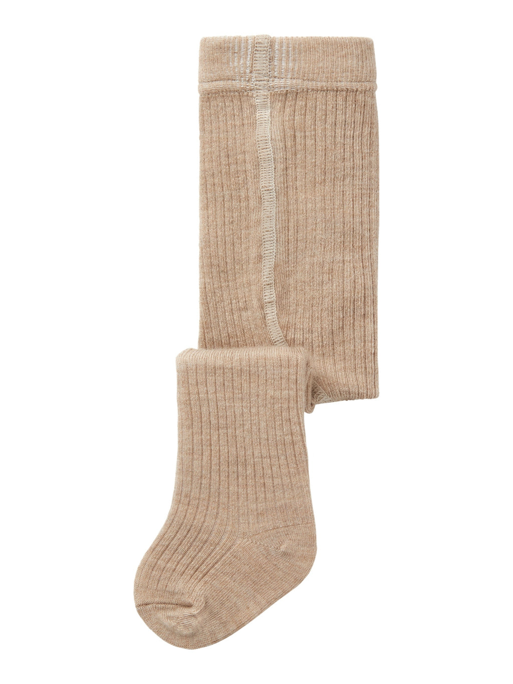 Lil Atelier Rakel Wool Pantyhose Baby Rugby Tan