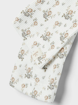 Lil Atelier Gago Leggings Coconut Milk Flower