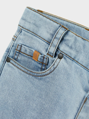 Lil Atelier Rome Reg Jeans Light Blue denil