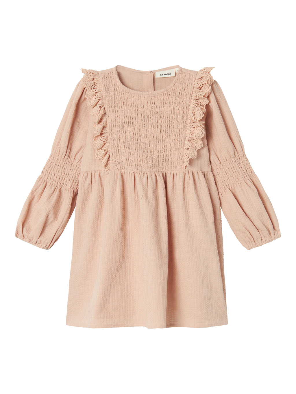 Lil Atelier Rosita Dress Rugby Tan