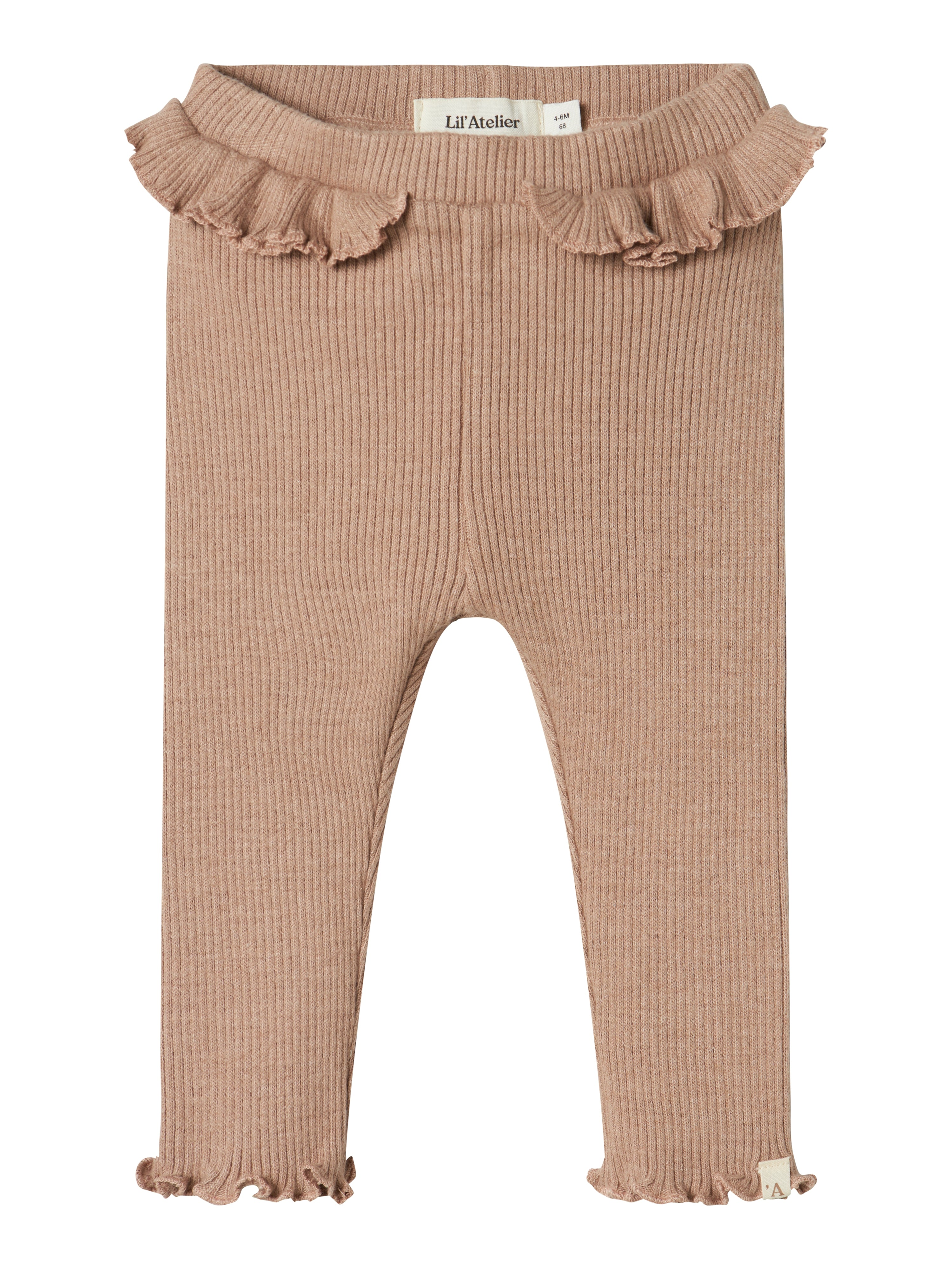 Lil Atelier Sophia Pant Rugby Tan