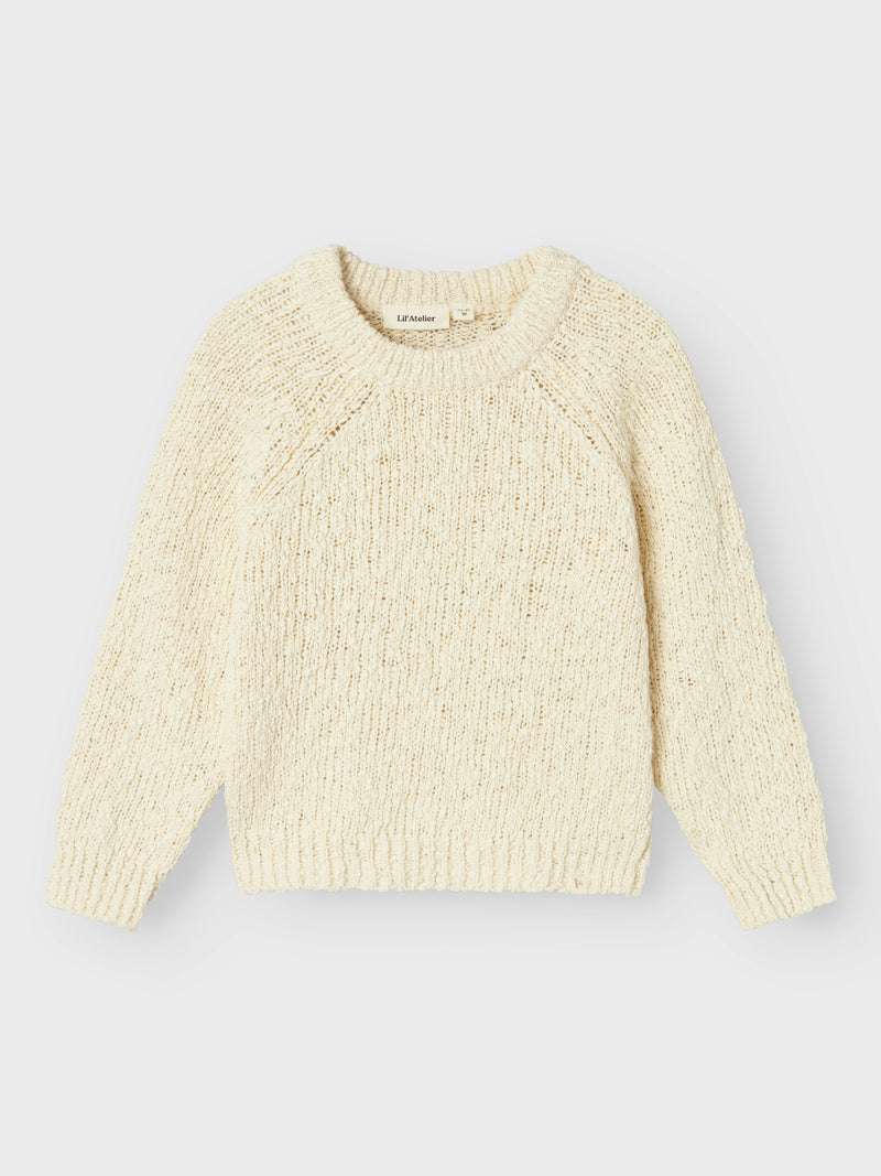 Lil Atelier Sally Knit Turtledove