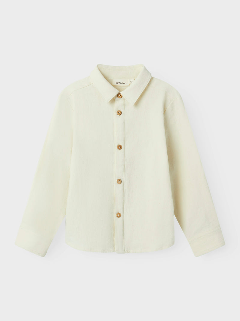 Lil Atelier Hadam Shirt Turtledove