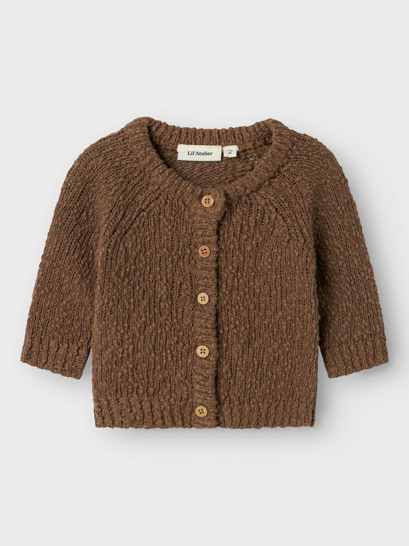 Lil Atelier Sally Knit Shitake