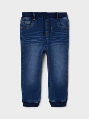 Name it Ben Baggy Fleece Jeans Medium Blue Denim