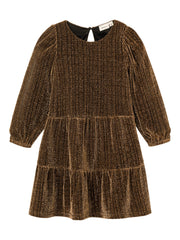 Name it Risilk Mini Dress Gold