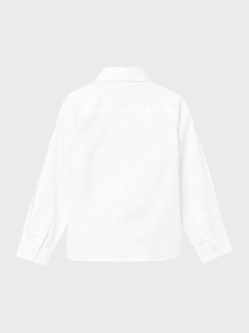 Name it Rinal skjorte Bright White