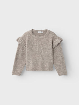 Name it Sollar Knit Sweater Peyote Melange