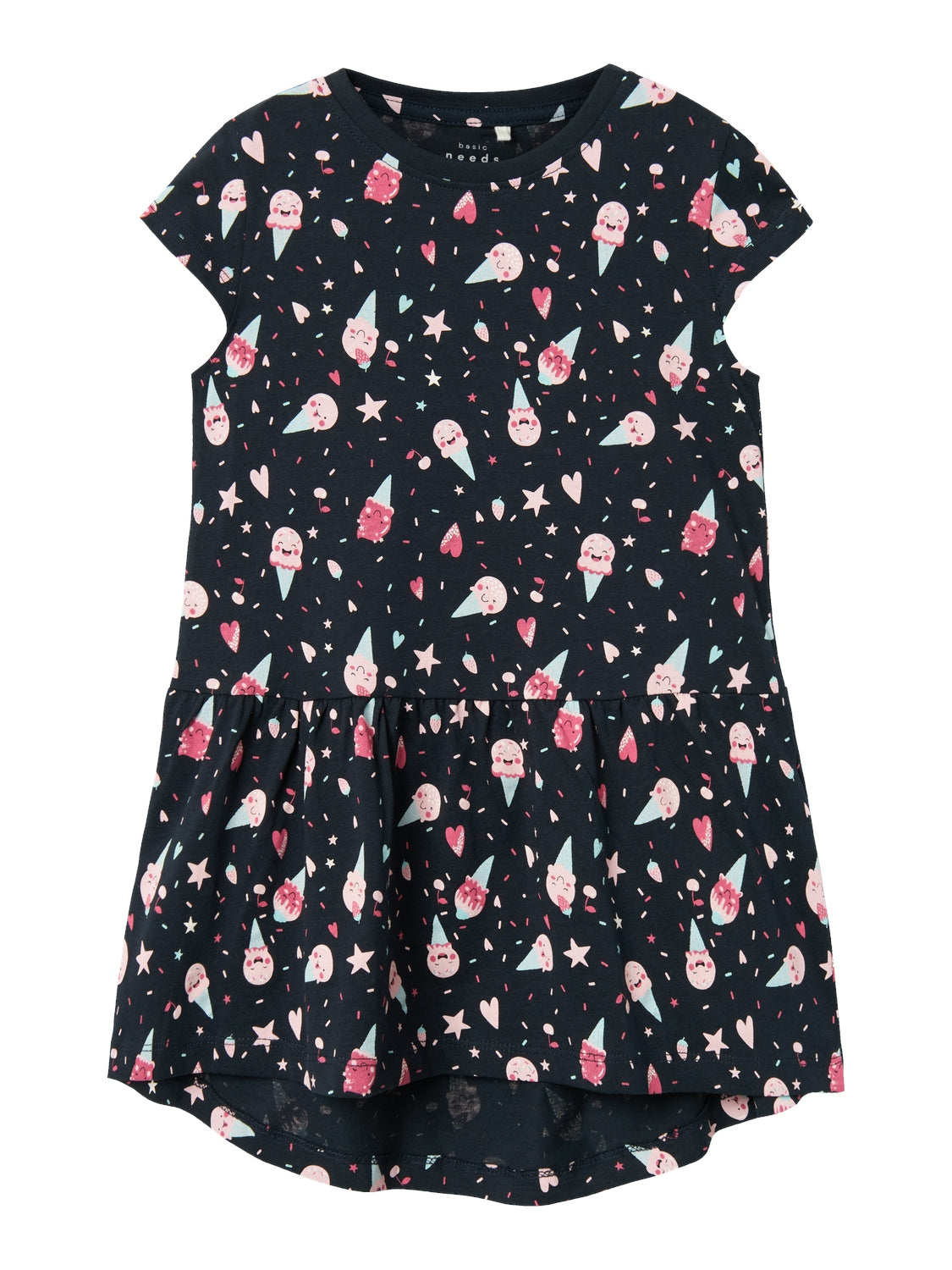 Name it Vigga Kjole Dark Sapphire Icecream