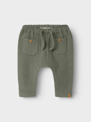 Lil Atelier Thor Pants Agave Green