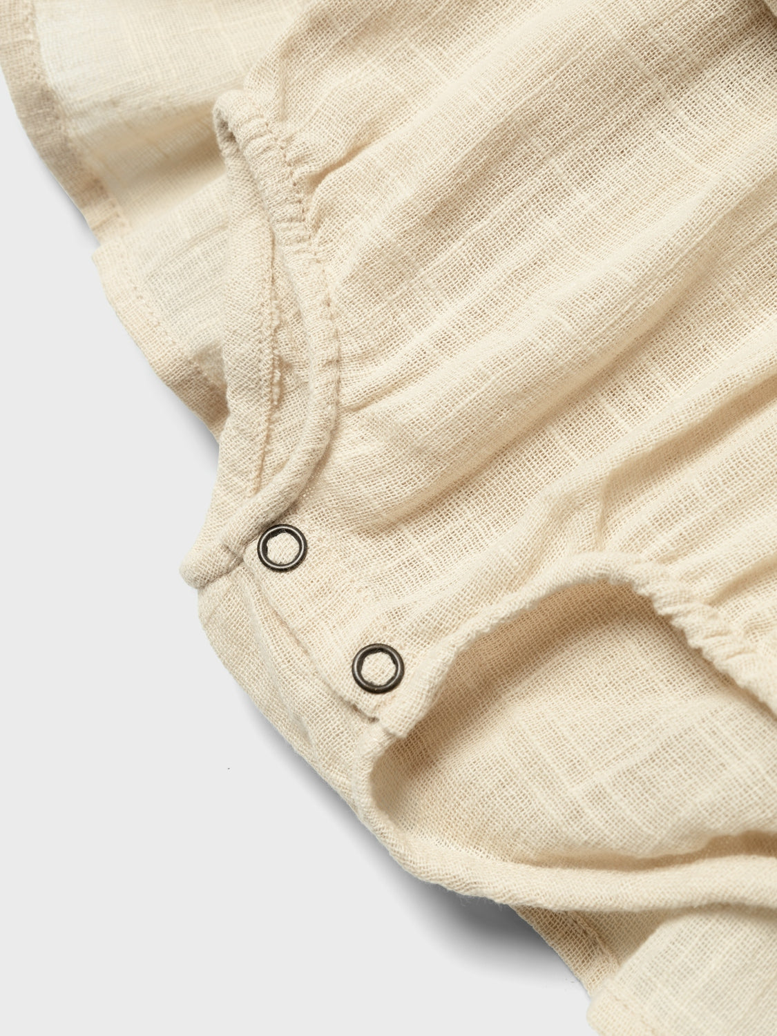 Lil Atelier Halla Dress Bleached Sand