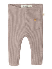 Lil Atelier Raja Sky Slim Leggings Shadow Gray