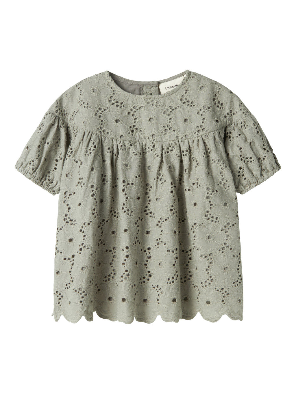 Lil Atelier DALLY SS LOOSE SHIRT Forest Fog