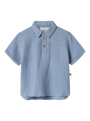 Lil Atelier DAWSON SS LOOSE SHIRT Troposphere