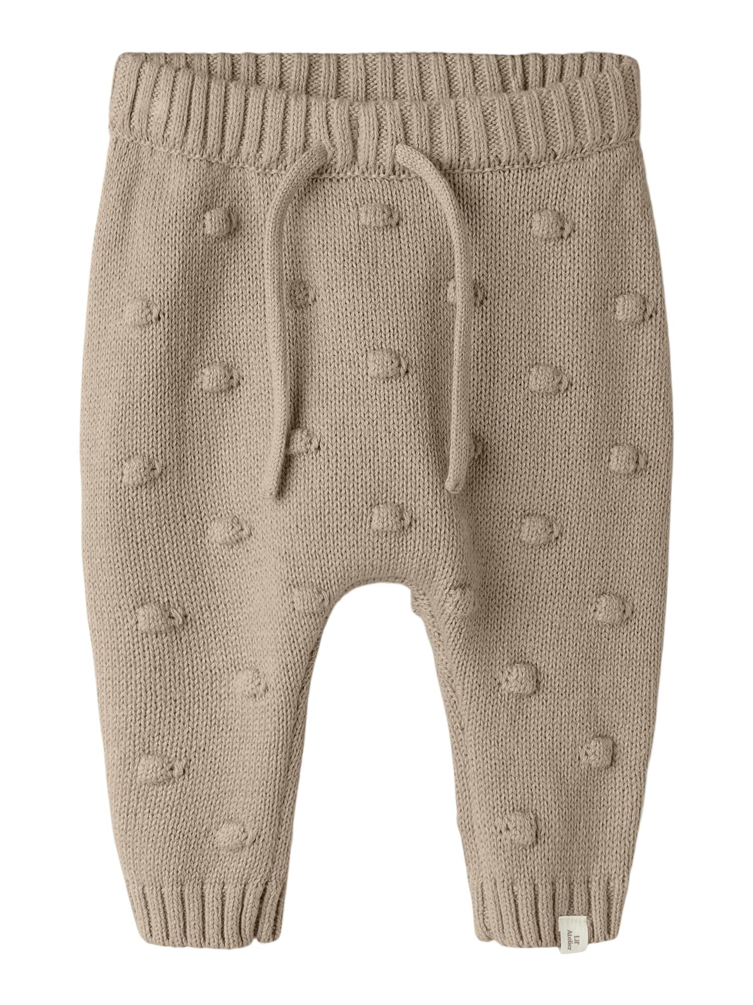 Lil Atelier GABLE KNIT PANT Oxford Tan