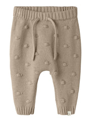 Lil Atelier GABLE KNIT PANT Oxford Tan