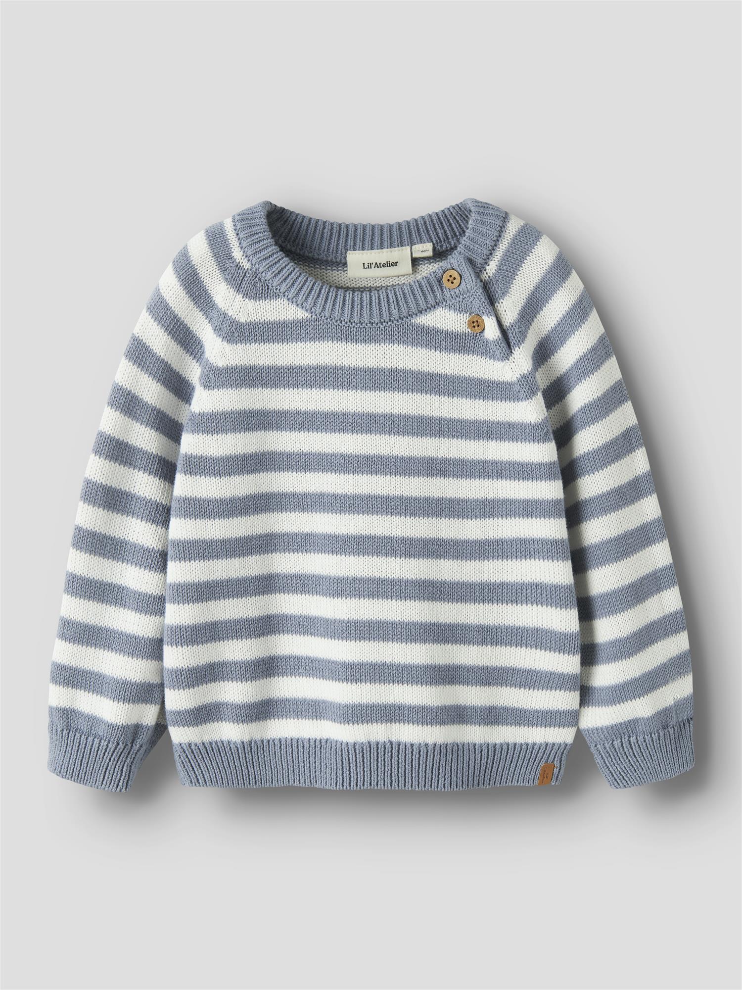 Lil Atelier DASON LS KNIT Tradewinds