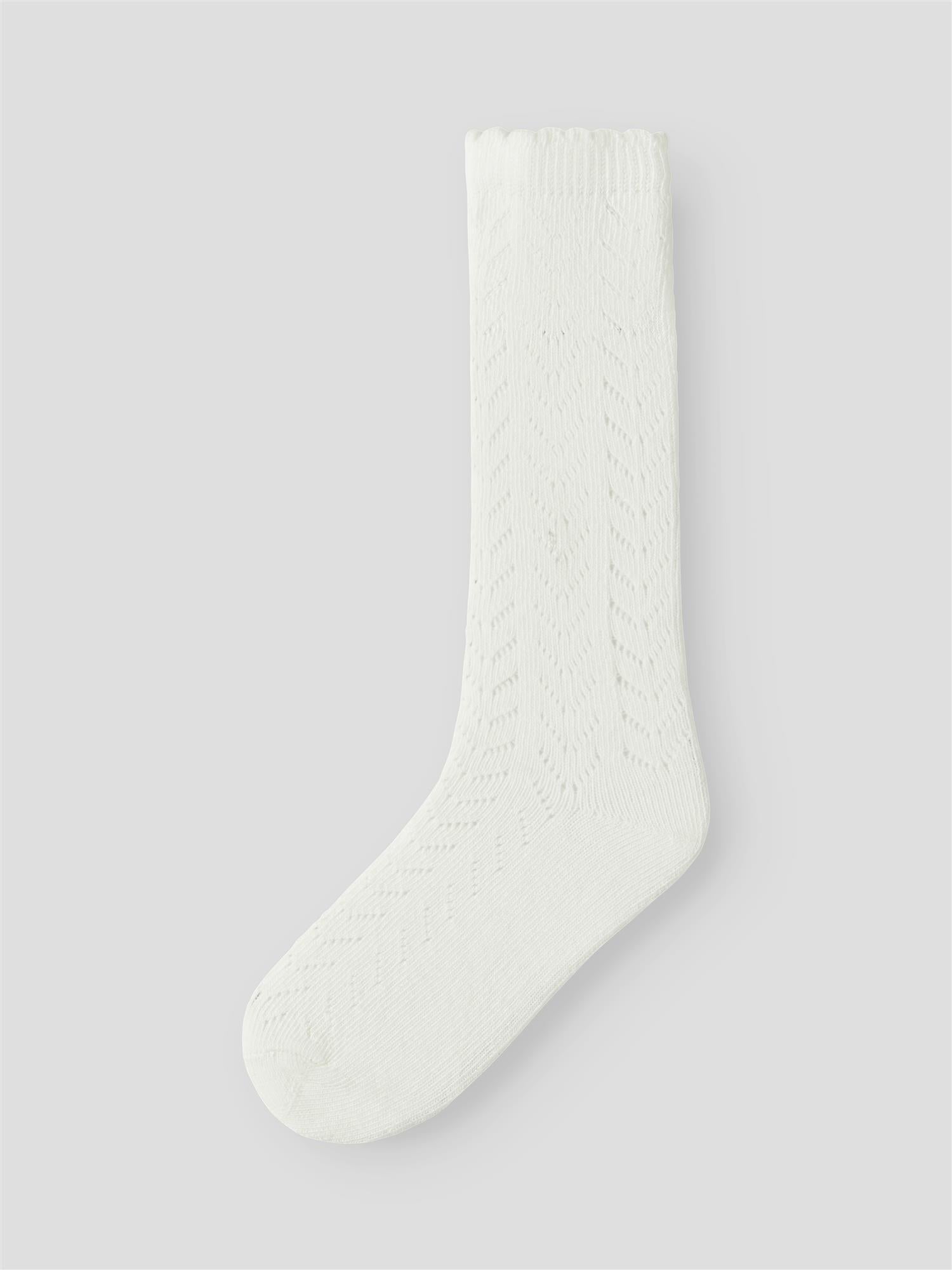 Lil Atelier HERDA KNEE SOCK Coconut Milk
