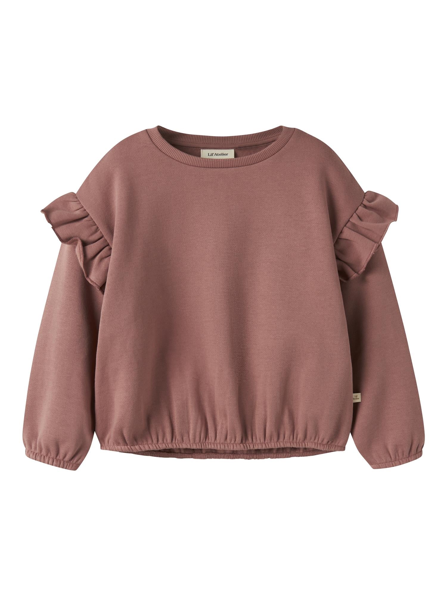 KILANO LS LOOSE SWEAT Withered Rose