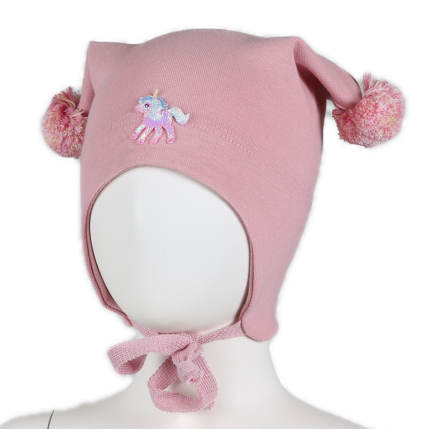 Kivat Joker hat Unicorn Lys Rosa