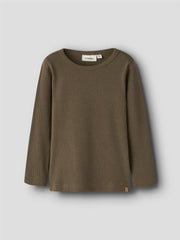 Lil Atelier Gabo Bob Slim Top Teak