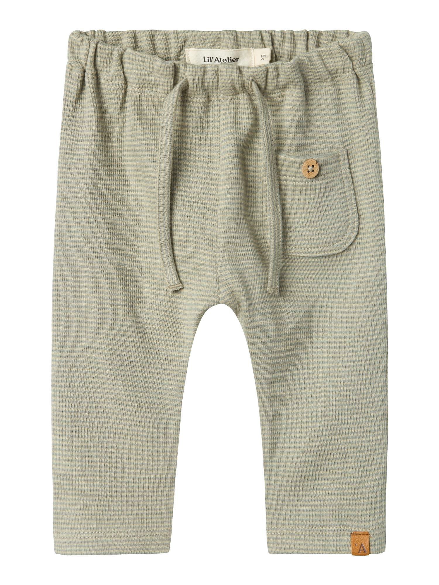Lil Atelier Feng Loose Pant Moss Gray