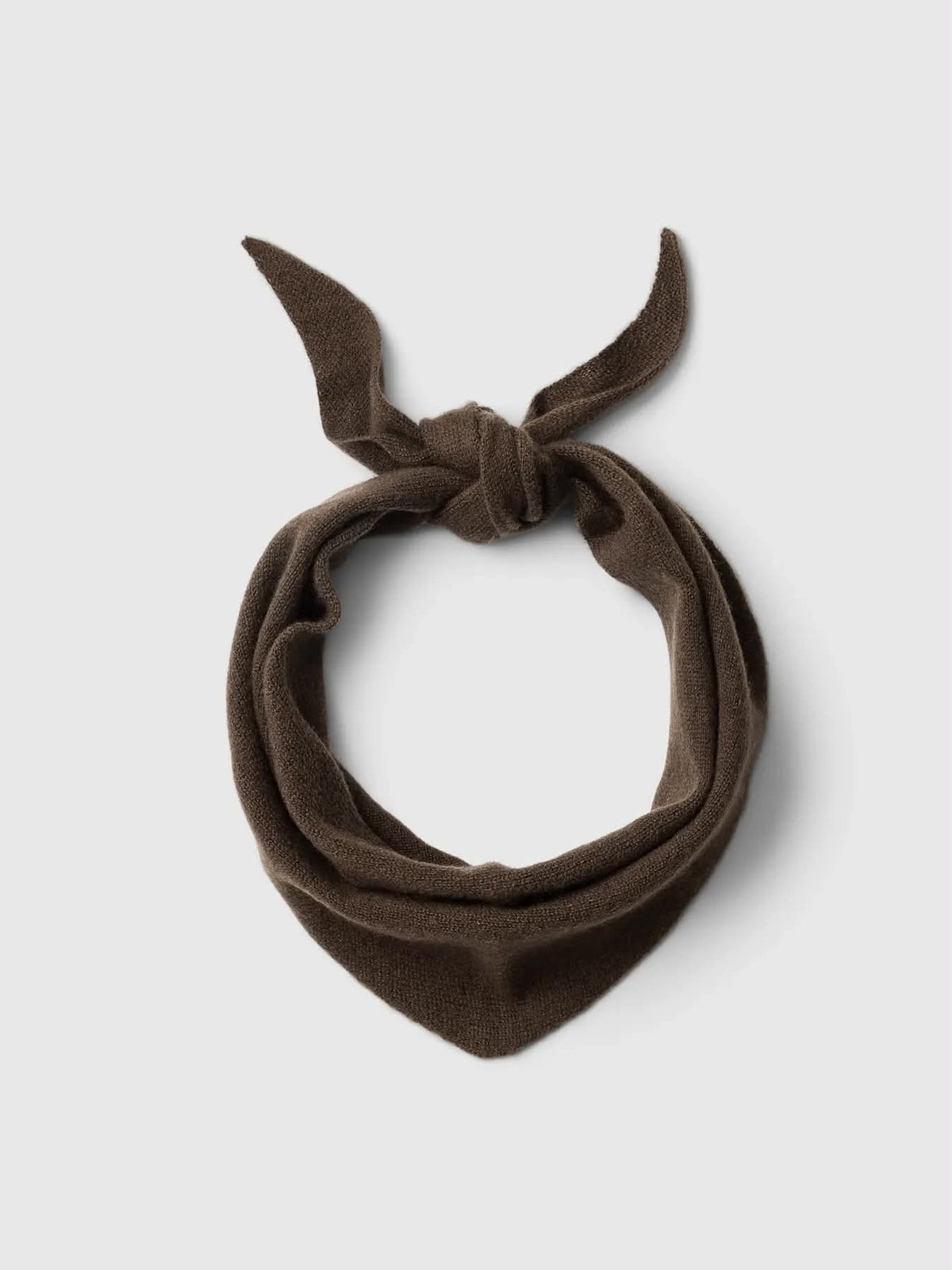 Maria Narrow Cashmere Scarf Chocolate Chip