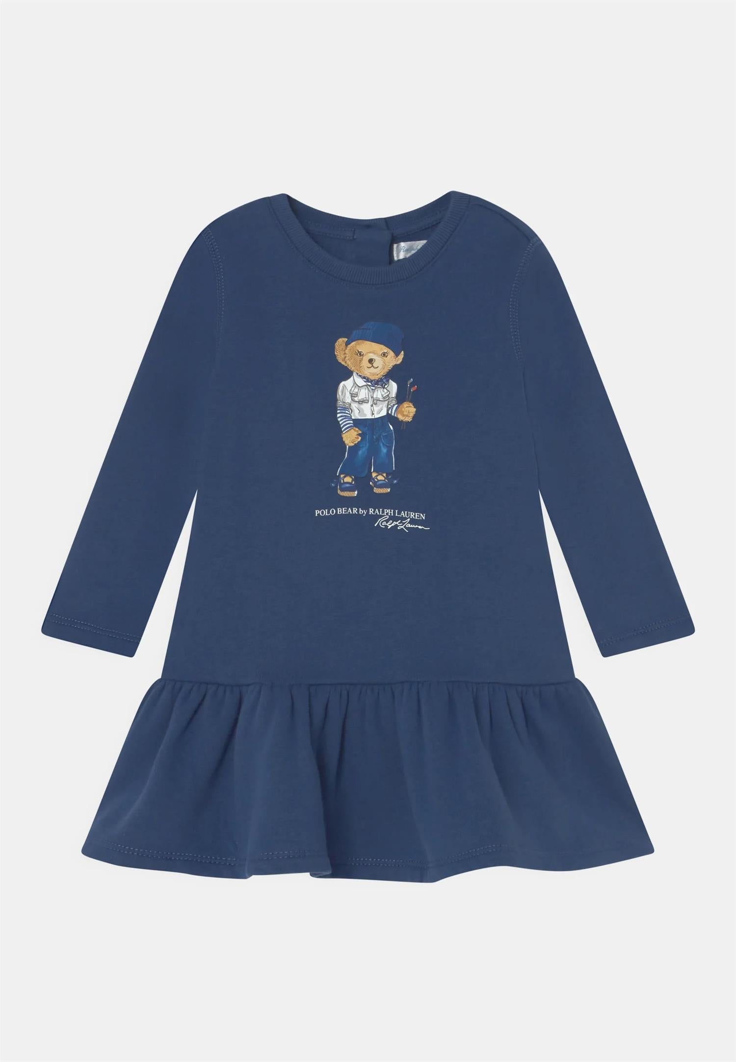 Ralph Lauren Sweat Dress FEDERAL BLUE