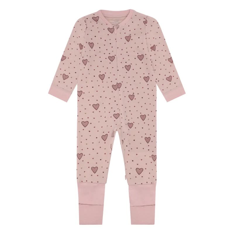 Hust and Claire Manu Heart Dusty ROse