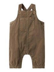 Lil Atelier Somba Loose Cord Overall Sepia Tint