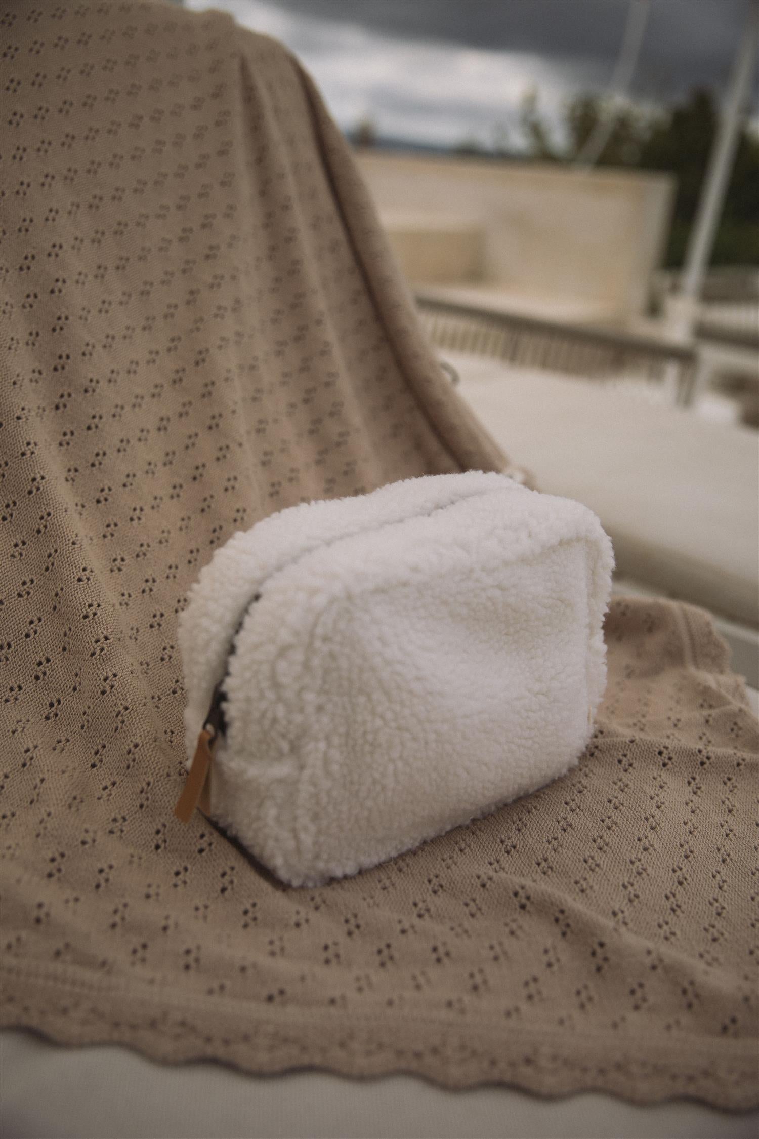 Lil Atelier NIGO SHERPA TOILETRY BAG