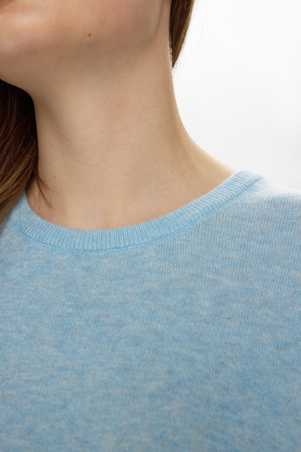 NUCALLY SS PULLOVER Airy Blue