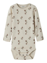 Lil Atelier NILO NUN WO/MO LS SLIM BODY Flower