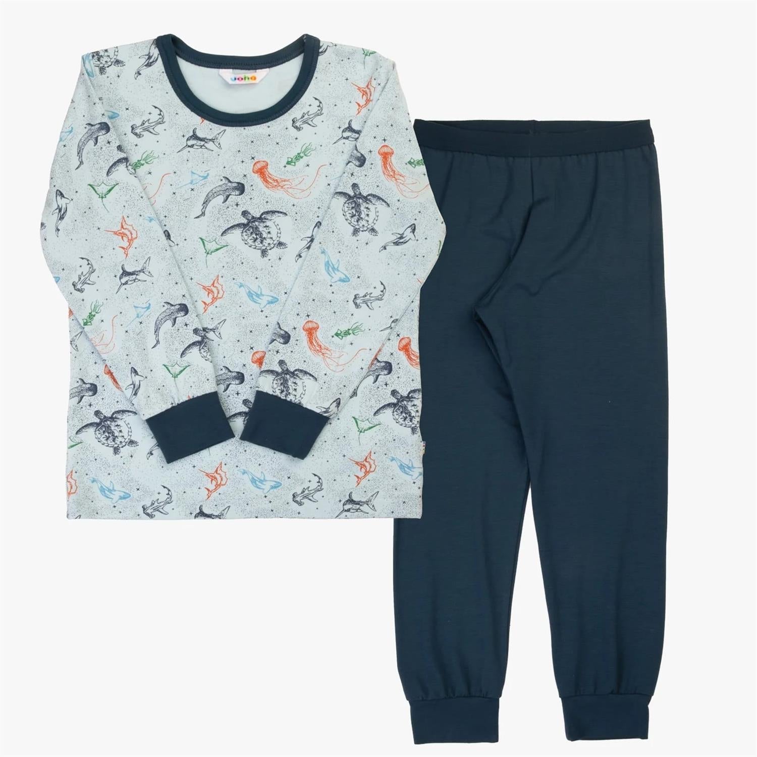 Joha Bambus Pysjamas Sealife