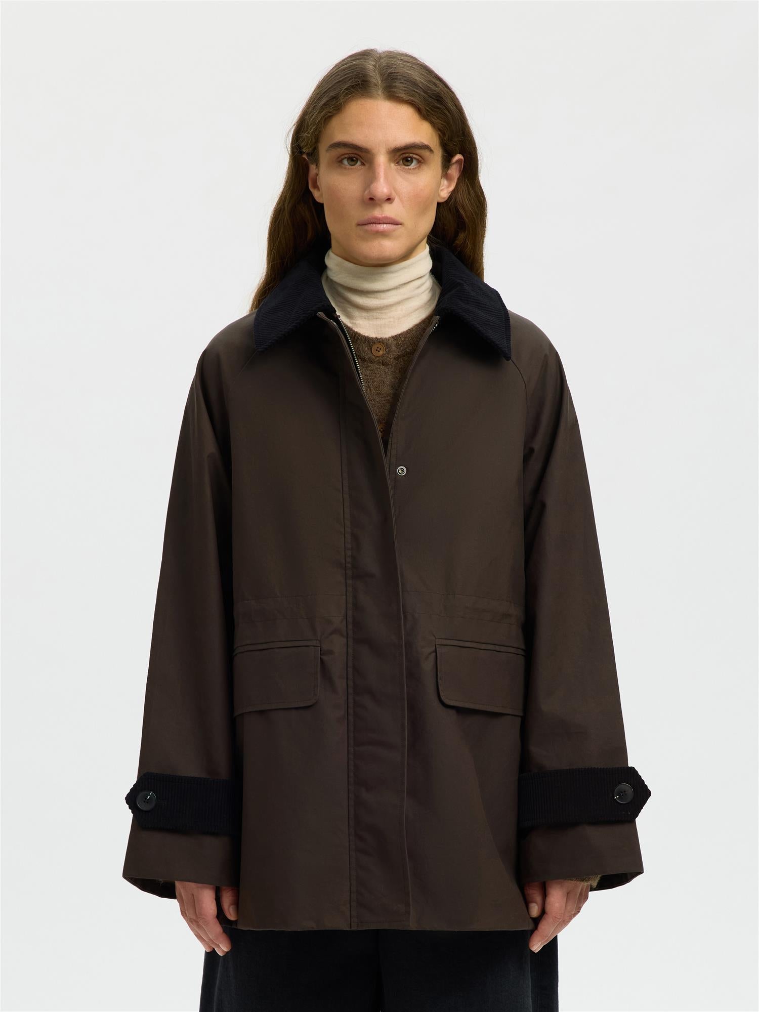 WILMA WAXED JACKET Delicioso