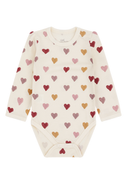 Hust and Claire Baloo Hearts Puff Off White