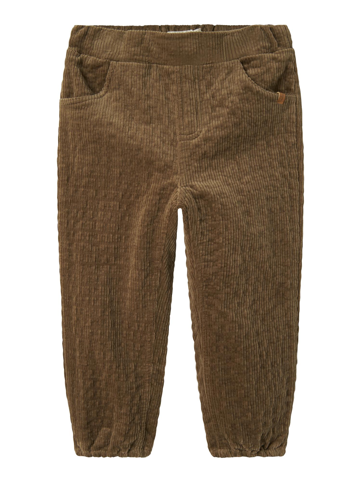 Lil Ateleir OSMUND LOOSE CORD PANT Sepia Tint