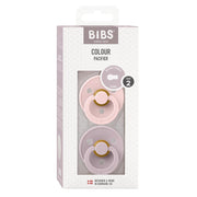 Bibs Round str 2 Natural Rubber Latex Blossom/Dusky Lilac