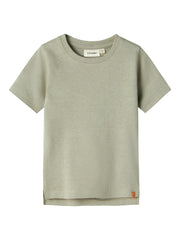 Lil Atelier Feng Slim Top  Moss Gray