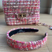 Prinsessefin Hårbøyle Tweed Rose