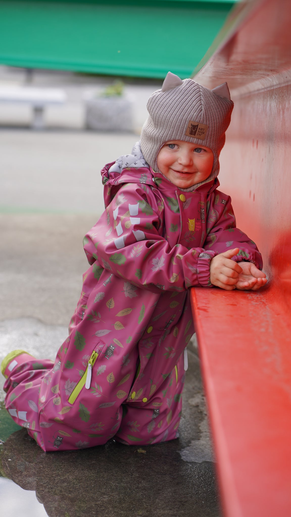 Kattnakken Vinterregndress Slaps Lyng