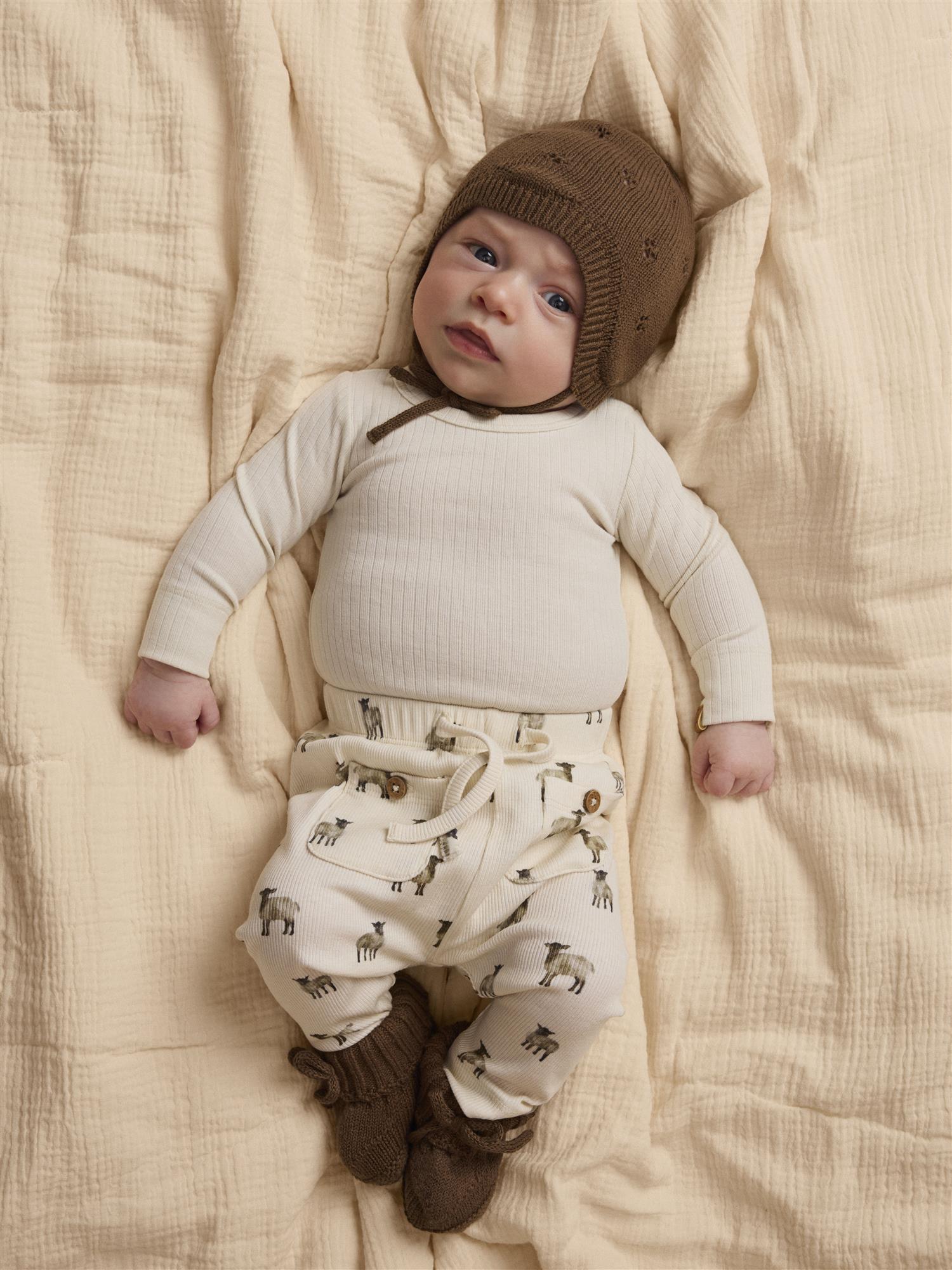 Lil Atelier Gayo Enk Loose Pant Sheep