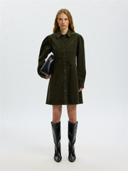 Selected RUNA SHORT CORDUROY DRESS NOOS