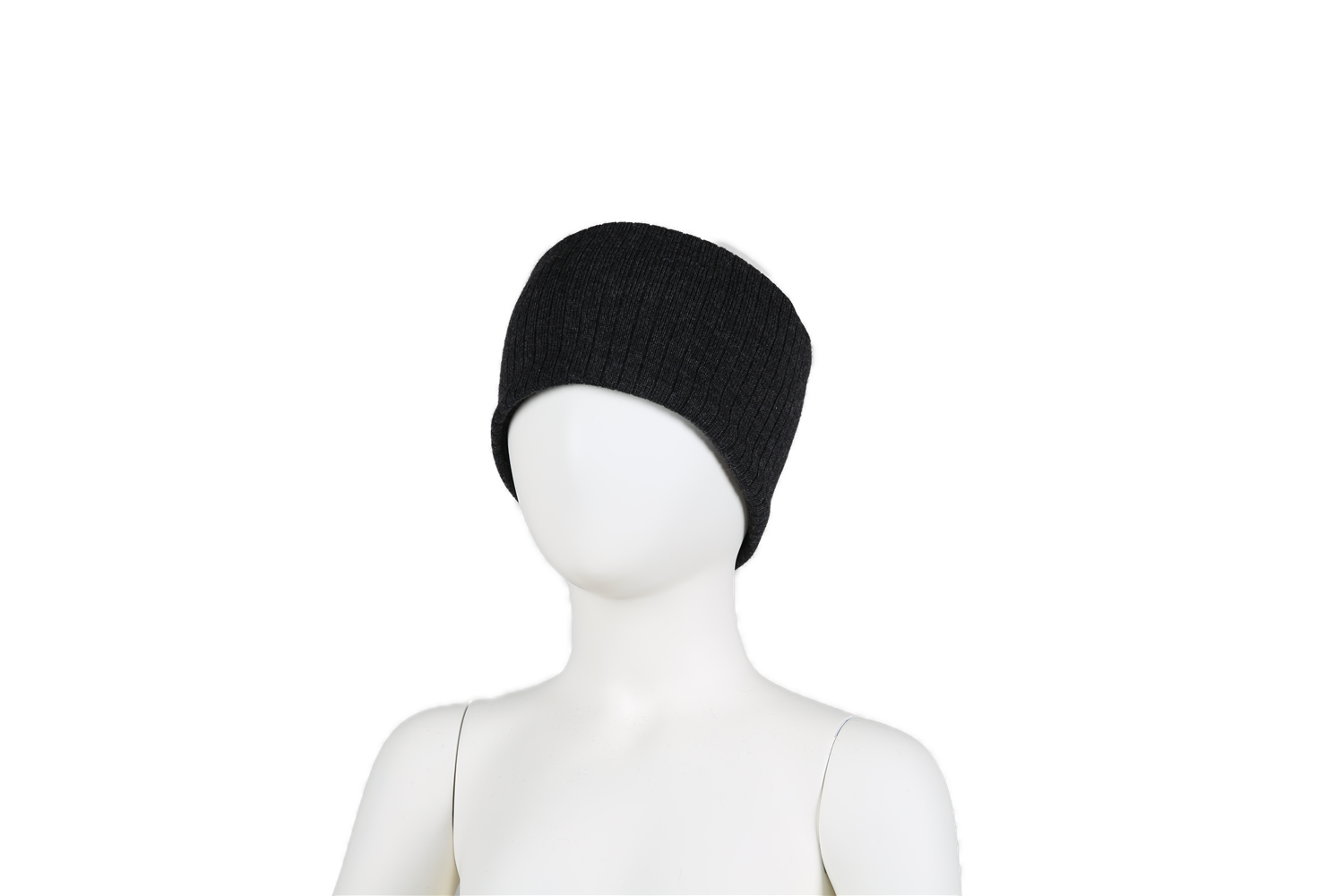 Kivat Ull Rib Pannebånd koksgrå