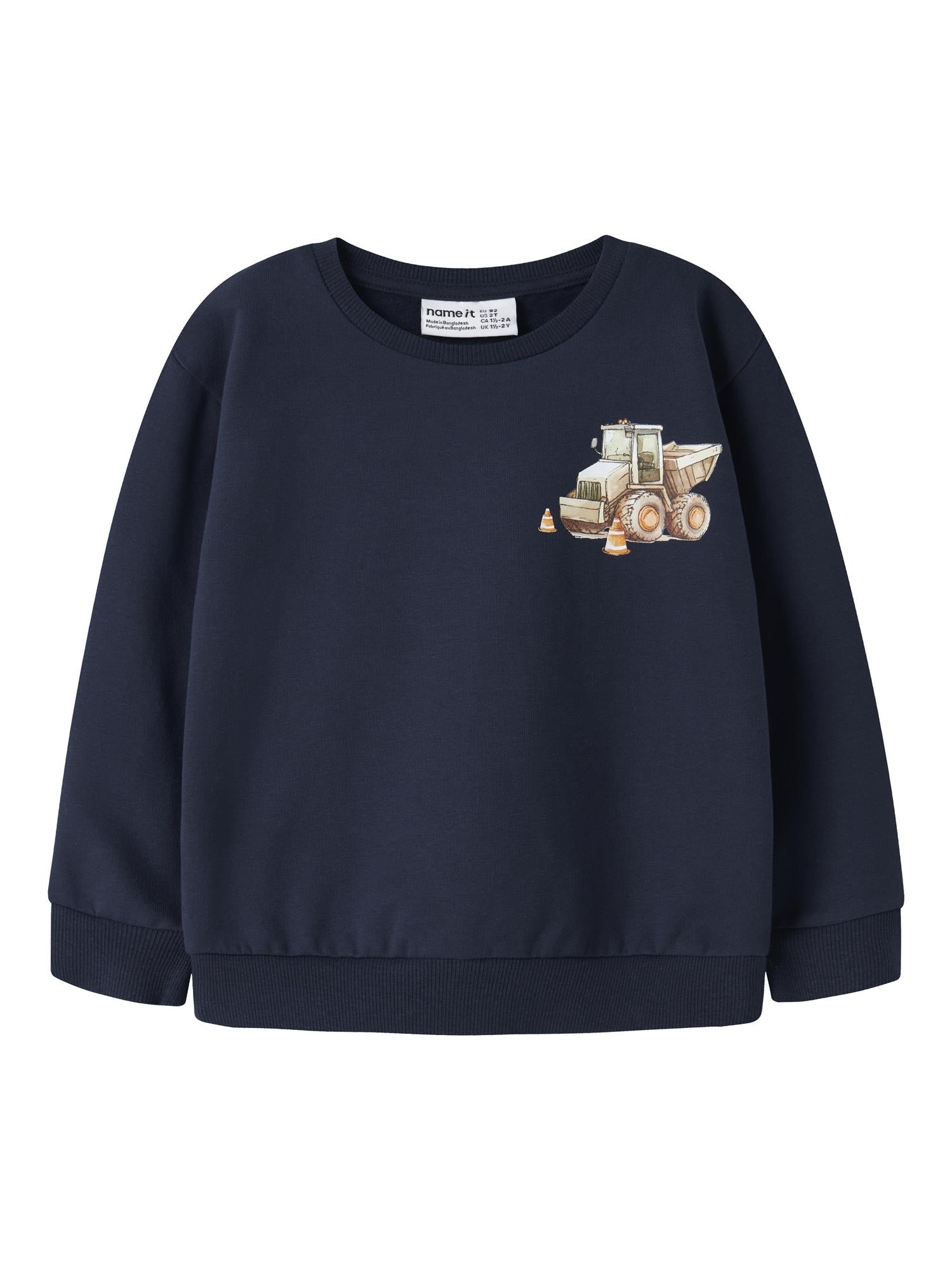 Name it NELSON LS NREG SWEAT Navy Blazer
