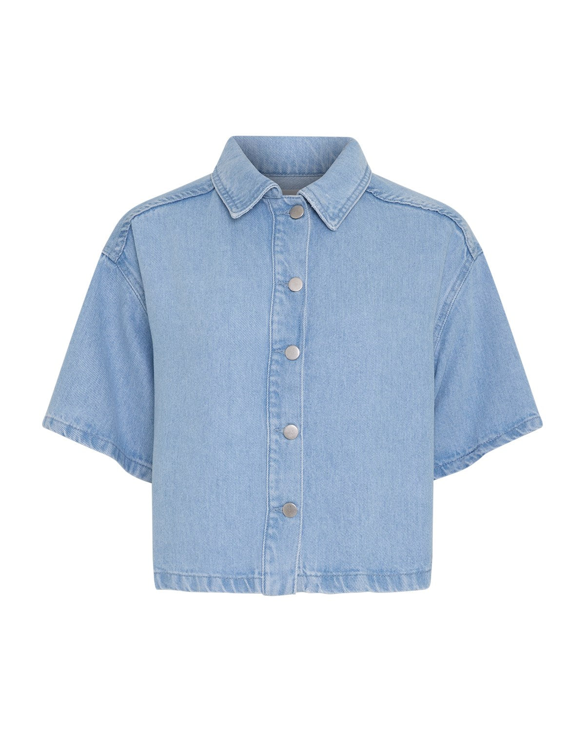 MSCH MSCHSaphina 2/4 Shirt Light Blue Denim