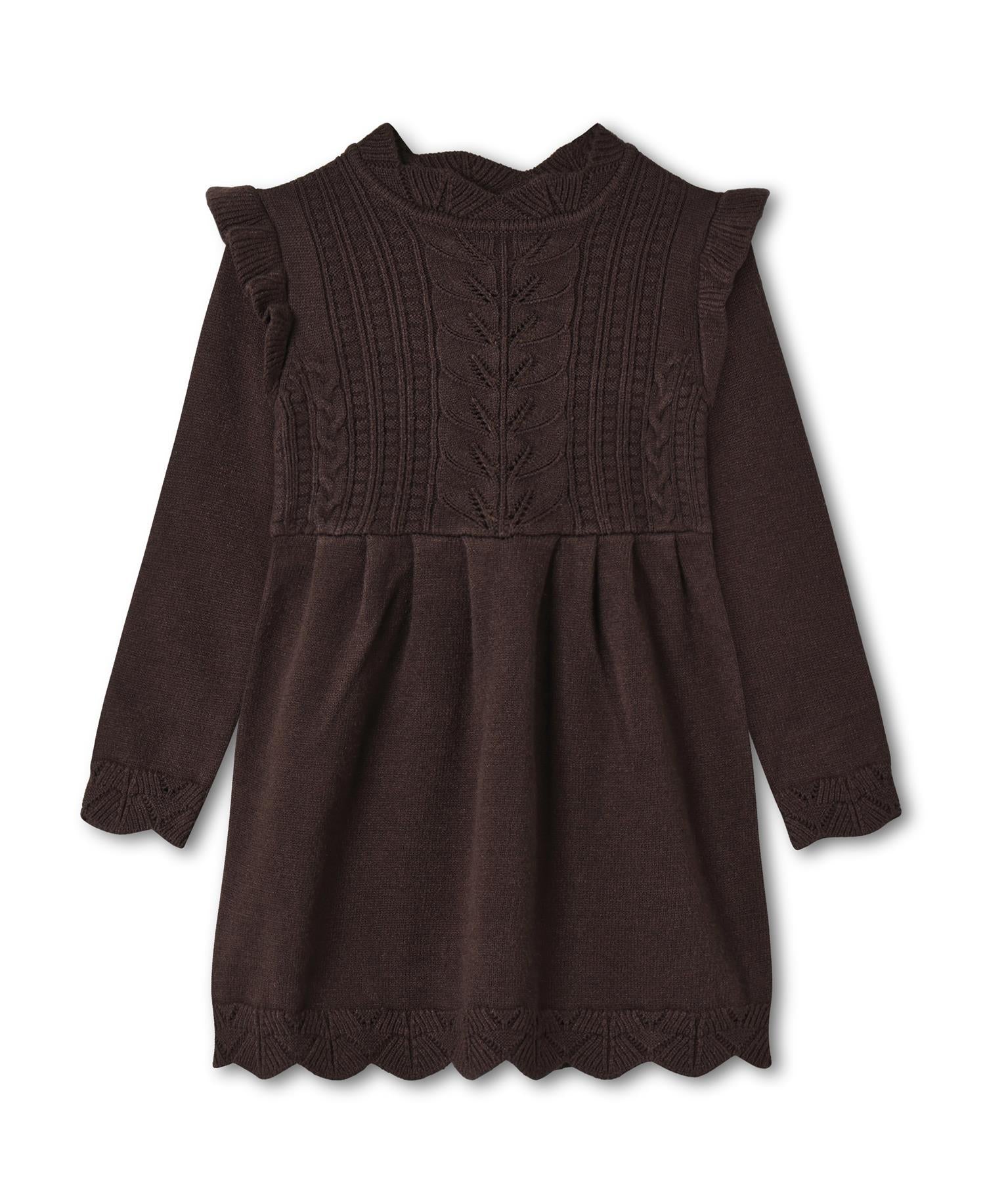 Fliink ALILLY DRESS COFFEE BEAN