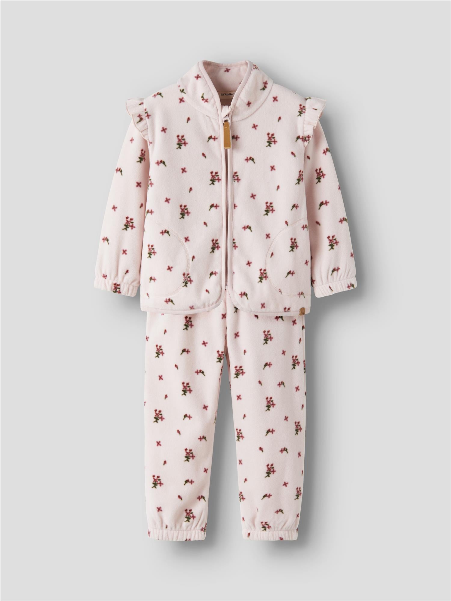Lil Atelier LASPEKTRA FLEECE SET Hushed Violet